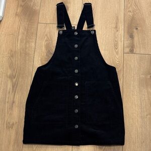 Forever 21 Black Corduroy Dress